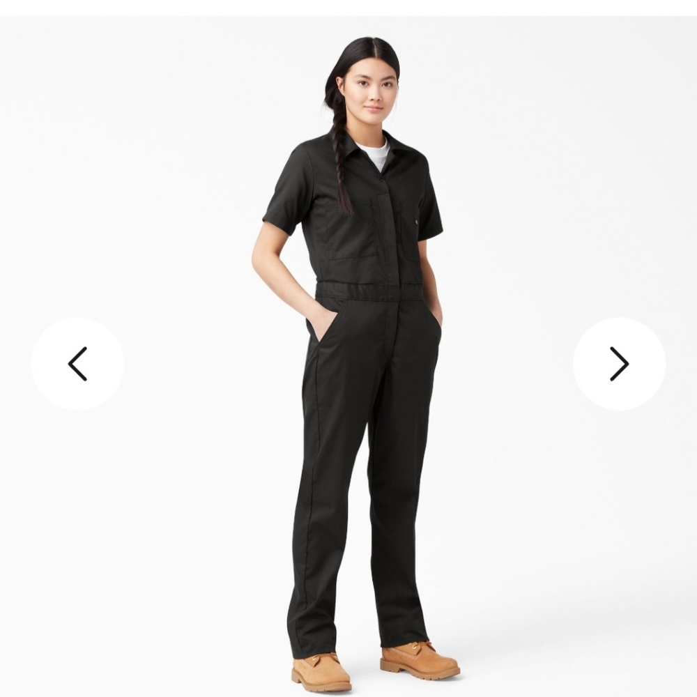 NWOT Dickies Women's short sleeve cooling coveralls Size M